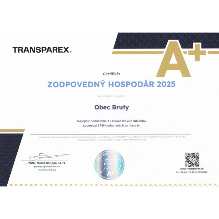 Menšia fotka pre článok Certifikát - Zodpovedný hospodár